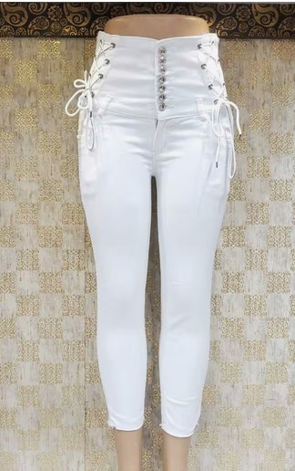 Women White Denim Jeans